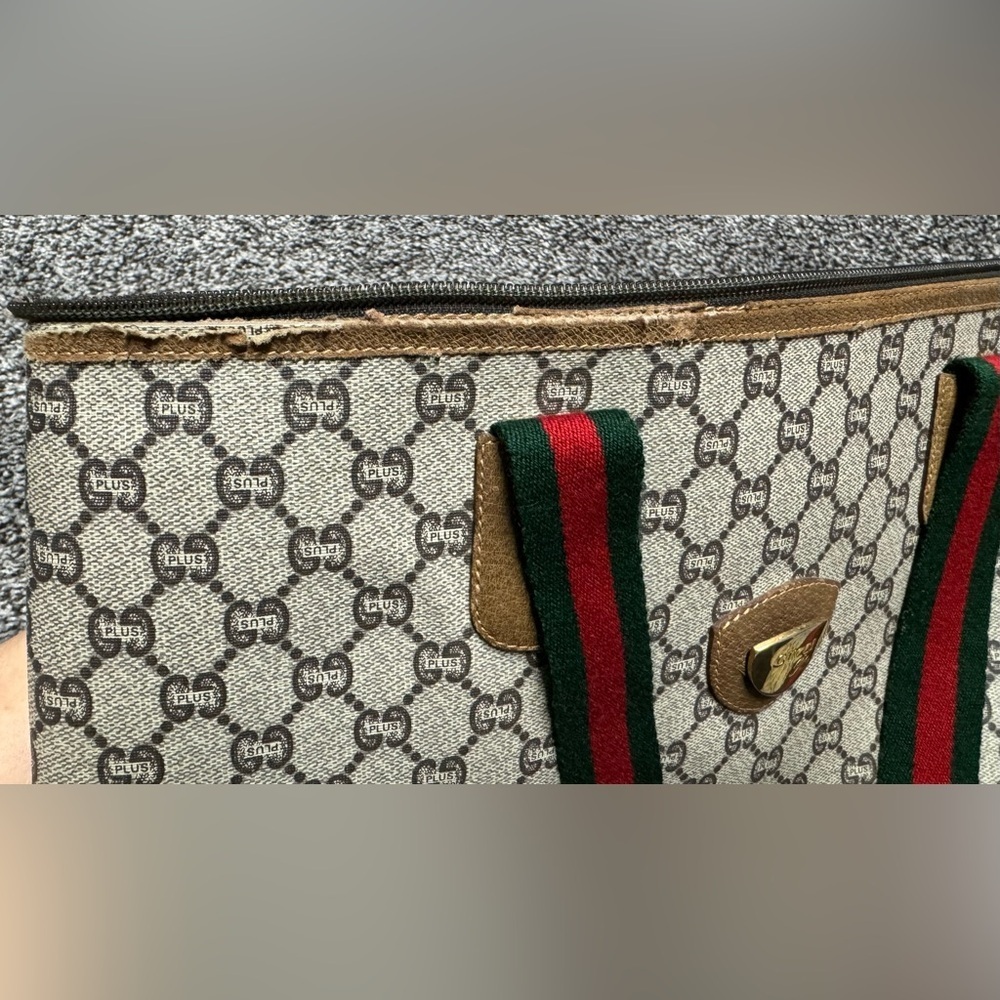🚨SALE🚨 Gucci Plus vintage Sherry Line tote bag - Picture 5 of 16